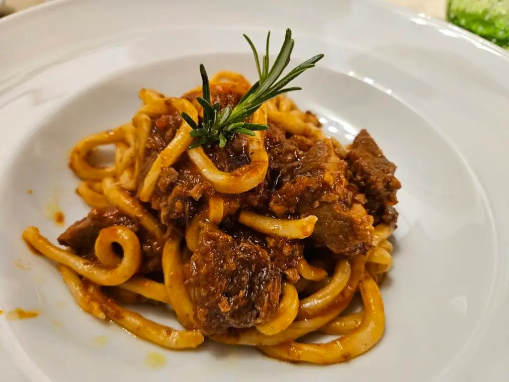 Pici cinghiale Montalcino