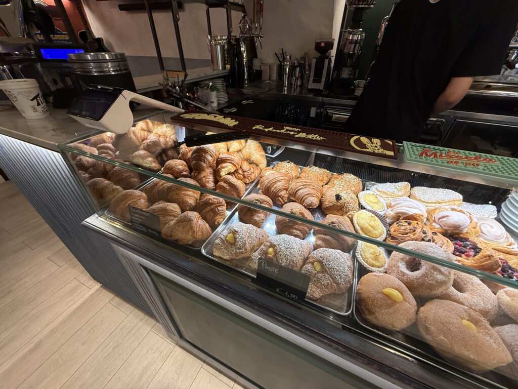 Le Cocche cafe in Montalcino