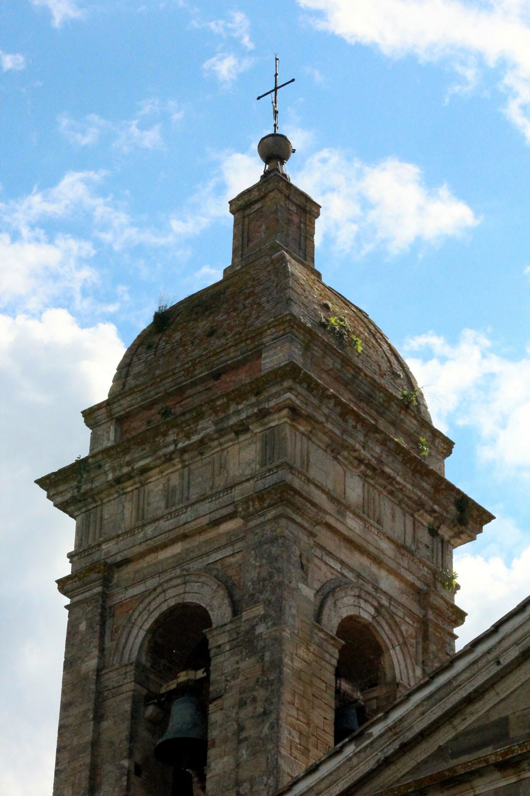 Bell tower of Montalcino cathedral