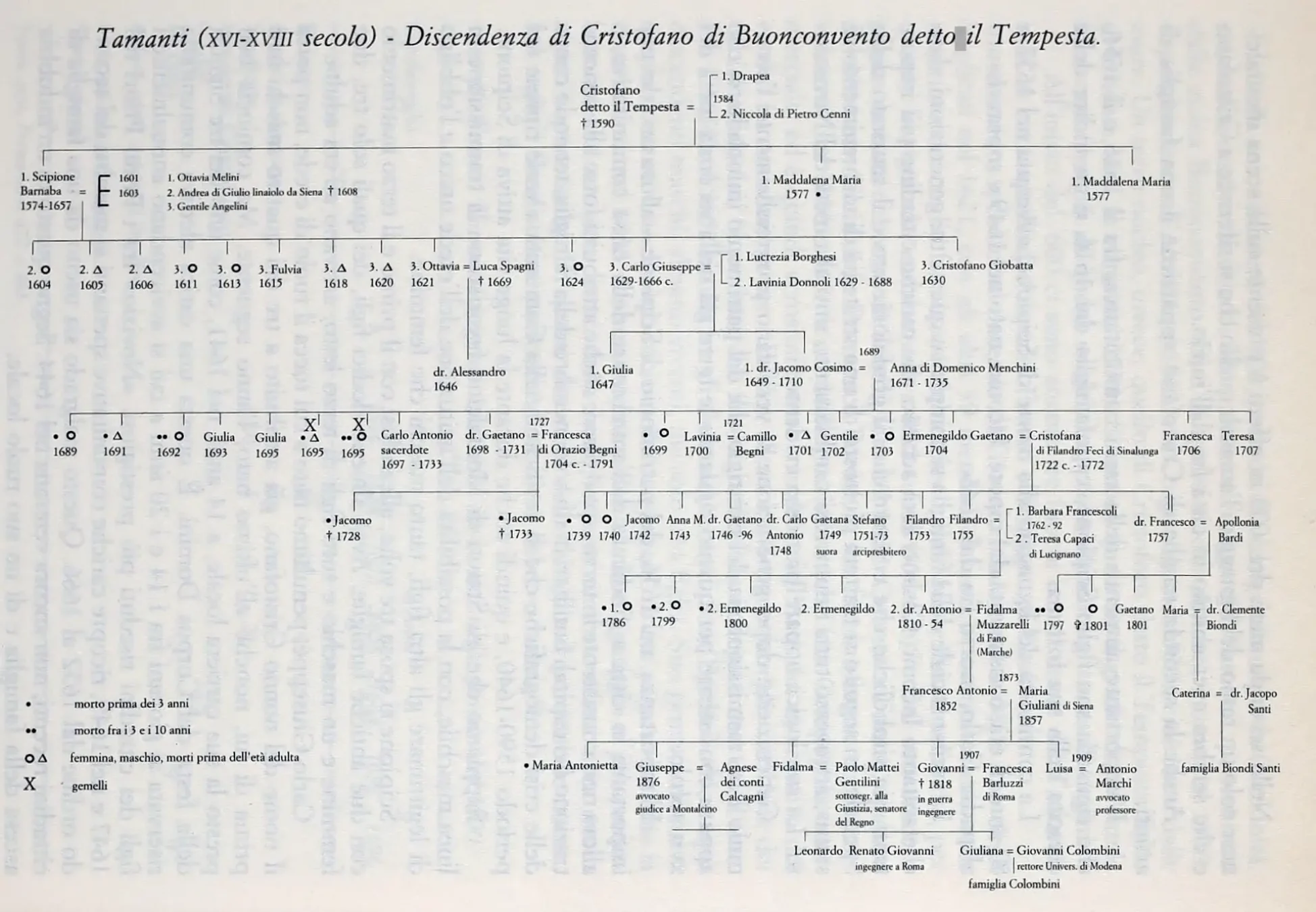 Tamanti Family Tree